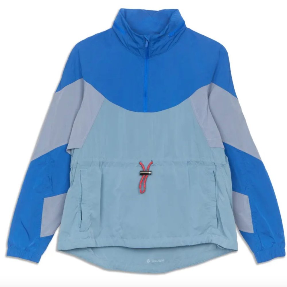 Lululemon Evergreen Anorak Wild Bluebell/Cascade Blue/Lavender Dusk - Size 8